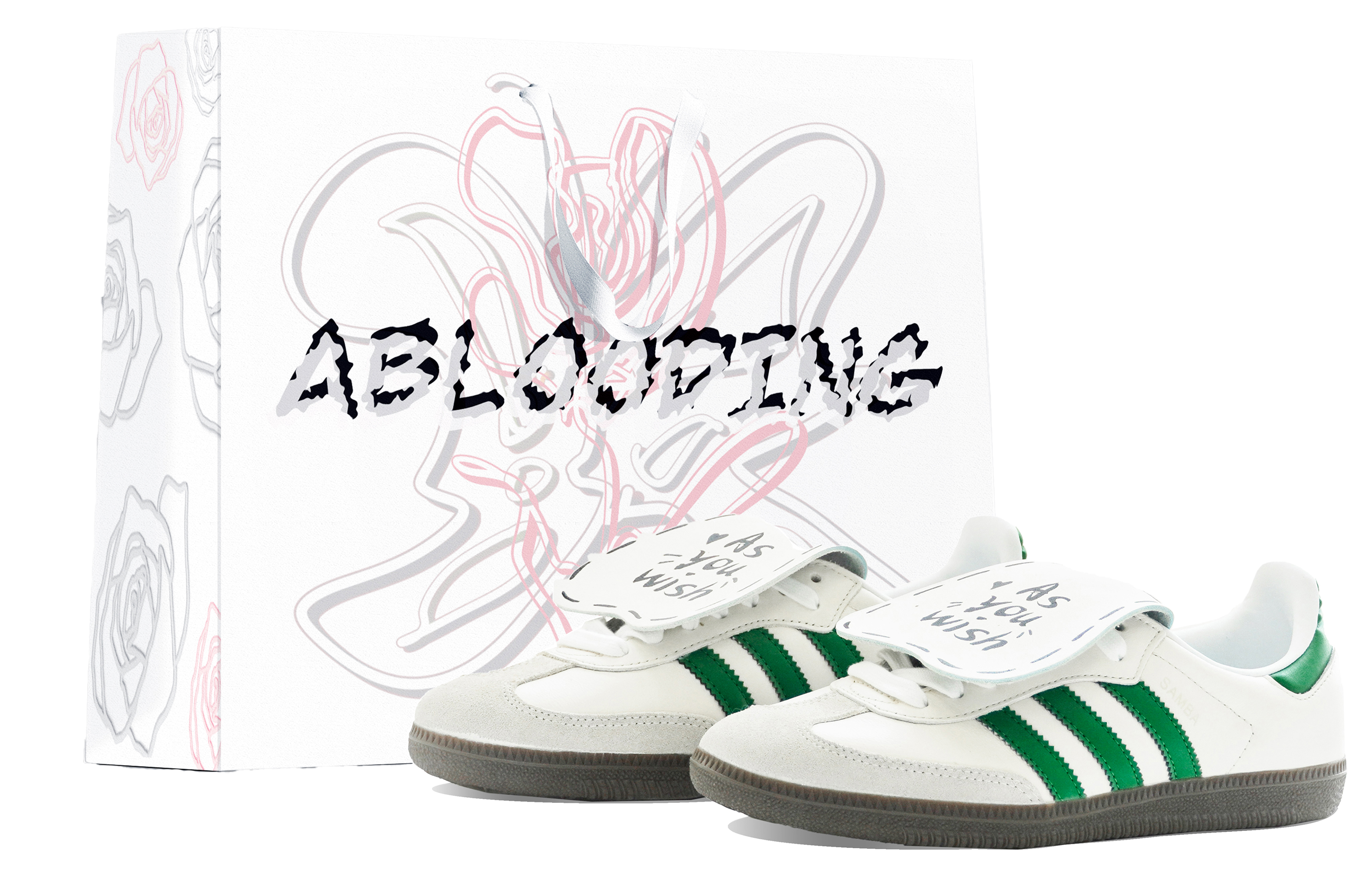 Buy [Zapatillas Personalizadas] adidas Originals Samba OG 'Ablooding Meilade Bamboo Verde' IG1024-444176