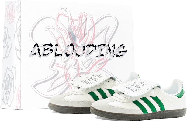 【客製化球鞋】adidas originals Samba OG Ablooding 美拉德系列 極簡松竹綠 低筒 休閒鞋 男女皆宜 綠色 Buy 【客製化球鞋】adidas originals Samba OG Ablooding 美拉德系列 極簡松竹綠 低筒 休閒鞋 男女皆宜 綠色