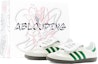 Buy 【客製化球鞋】adidas originals Samba OG Ablooding 美拉德系列 極簡松竹綠 低筒 休閒鞋 男女皆宜 綠色