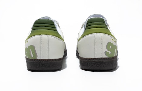 【訂製球鞋】adidas originals Samba系列 OG 禁止香蕉綠 輕鬆腳感 潮流百搭 低筒 板鞋 男女同款 灰綠 Purchase 【訂製球鞋】adidas originals Samba系列 OG 禁止香蕉綠 輕鬆腳感 潮流百搭 低筒 板鞋 男女同款 灰綠