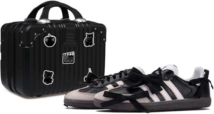 아디다스 오리지널 삼바 OG '블랙 실버 보우' 커스텀 슈즈 IG1024(Team拾玖-黑银蝴蝶结S-BOX) Buy 아디다스 오리지널 삼바 OG '블랙 실버 보우' 커스텀 슈즈 IG1024(Team拾玖-黑银蝴蝶结S-BOX)