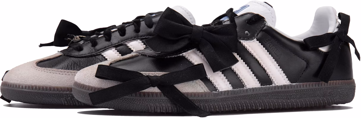 아디다스 오리지널 삼바 OG '블랙 실버 보우' 커스텀 슈즈 IG1024(Team拾玖-黑银蝴蝶结S-BOX) Shop 아디다스 오리지널 삼바 OG '블랙 실버 보우' 커스텀 슈즈 IG1024(Team拾玖-黑银蝴蝶结S-BOX)