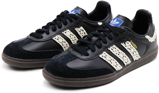 カスタム Samba OG "黒鳥の靴紐" (Adidas Originals) B75807(Team17-黑天鹅) Lookbook カスタム Samba OG "黒鳥の靴紐" (Adidas Originals) B75807(Team17-黑天鹅)