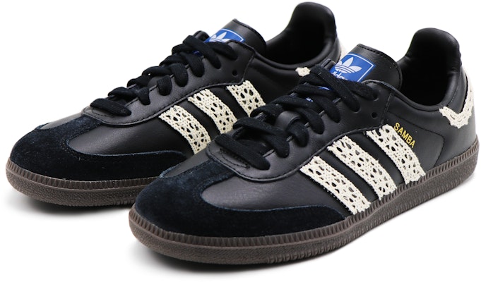 아디다스 삼바 OG '블랙 스완 레이스' 커스텀 슈즈 B75807(Team17-黑天鹅) Lookbook 아디다스 삼바 OG '블랙 스완 레이스' 커스텀 슈즈 B75807(Team17-黑天鹅)