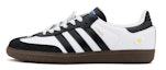 Buy 아디다스 삼바 OG '블랙 화이트 스팀 퍼펫' (커스텀) IG1024(Team17-黑白情书)