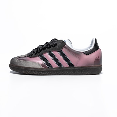 아디다스 삼바 OG '블랙베리 핑크' 커스텀 슈즈 B75806(team246-女款酒渍黑莓S-BOX) Buy 아디다스 삼바 OG '블랙베리 핑크' 커스텀 슈즈 B75806(team246-女款酒渍黑莓S-BOX)