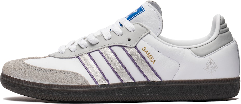 아디다스 오리지널 삼바 OG '블레이드 러너 실버 크로스' 커스텀 IG1024(Team22-男女格雷系白紫) Order 아디다스 오리지널 삼바 OG '블레이드 러너 실버 크로스' 커스텀 IG1024(Team22-男女格雷系白紫)