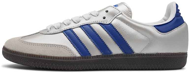 【定制球鞋】adidas originals Samba OG 莓刻 蔚藍銀河 Y2K 復古 防滑耐磨 低幫 板鞋 男女同款 銀藍 Buy 【定制球鞋】adidas originals Samba OG 莓刻 蔚藍銀河 Y2K 復古 防滑耐磨 低幫 板鞋 男女同款 銀藍