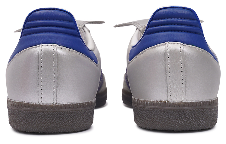 Shop [Zapatillas Personalizadas] adidas Originals Samba OG 'Galaxia Azul' IG1024(TeamI-男女同款蔚蓝银河鞋舌K银蓝)