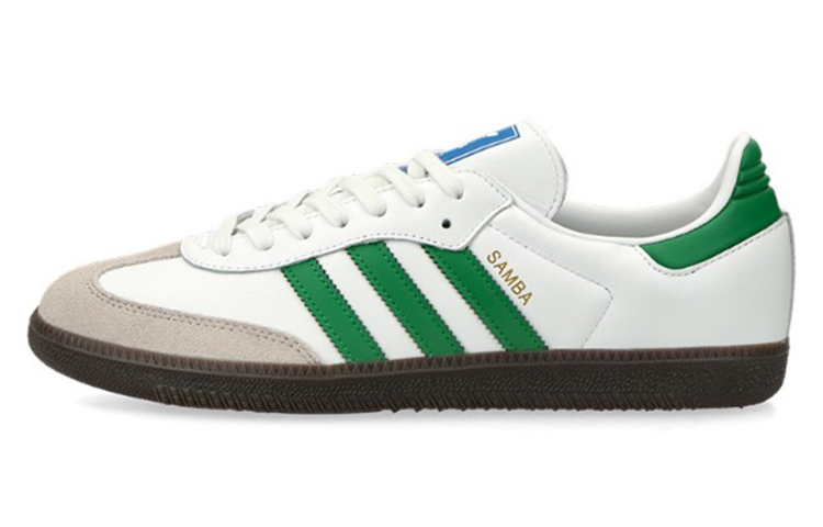 Details for [Zapatillas Personalizadas] adidas Originals Samba OG 'Galaxia Azul' IG1024(TeamI-男女同款蔚蓝银河鞋舌K银蓝)