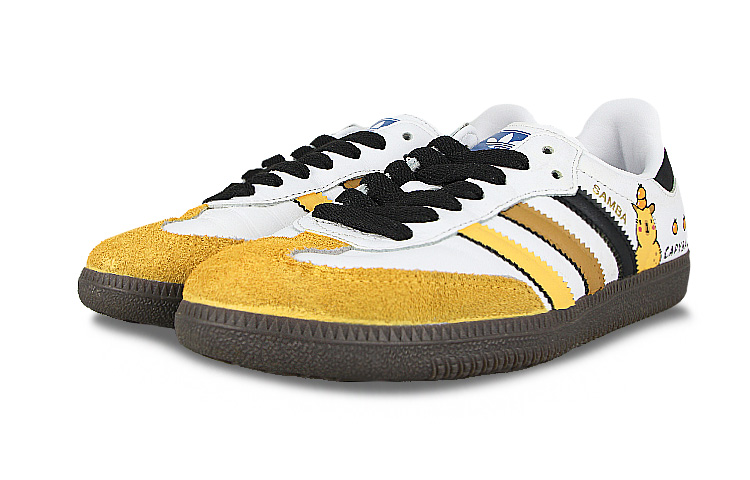 Shop Kasut [Custom] adidas Originals Samba OG 'Capybara Kuning-Putih' B75806(Team58-卡皮巴拉)