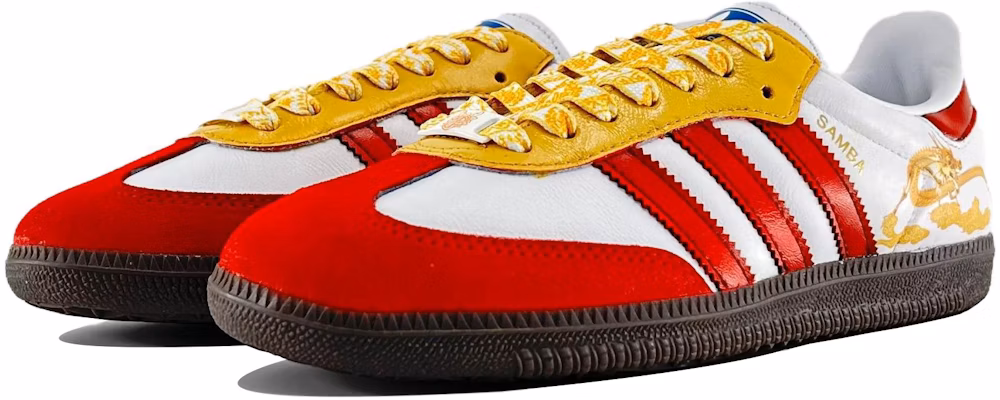 아디다스 삼바 OG '용의 해 아티스트 레드 옐로우' (커스텀) B75806(Team205-小神龙) Shop 아디다스 삼바 OG '용의 해 아티스트 레드 옐로우' (커스텀) B75806(Team205-小神龙)