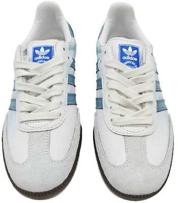 【訂製球鞋】adidas originals Samba OG 螢火森林 天空之翼 小眾清新 低筒 板鞋 男女同款 藍白 Purchase 【訂製球鞋】adidas originals Samba OG 螢火森林 天空之翼 小眾清新 低筒 板鞋 男女同款 藍白