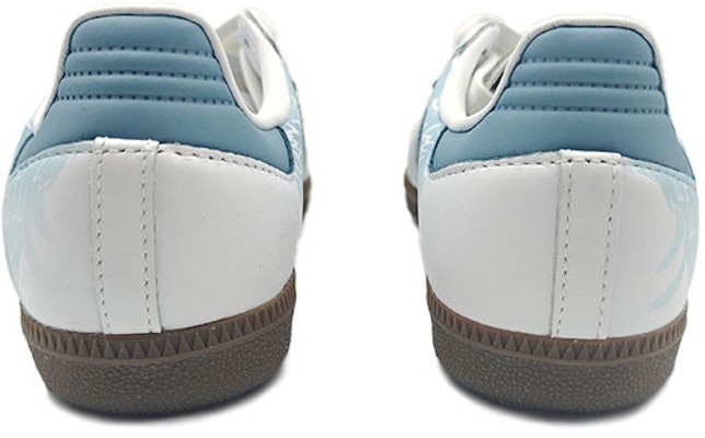 【訂製球鞋】adidas originals Samba OG 螢火森林 天空之翼 小眾清新 低筒 板鞋 男女同款 藍白 Details for 【訂製球鞋】adidas originals Samba OG 螢火森林 天空之翼 小眾清新 低筒 板鞋 男女同款 藍白
