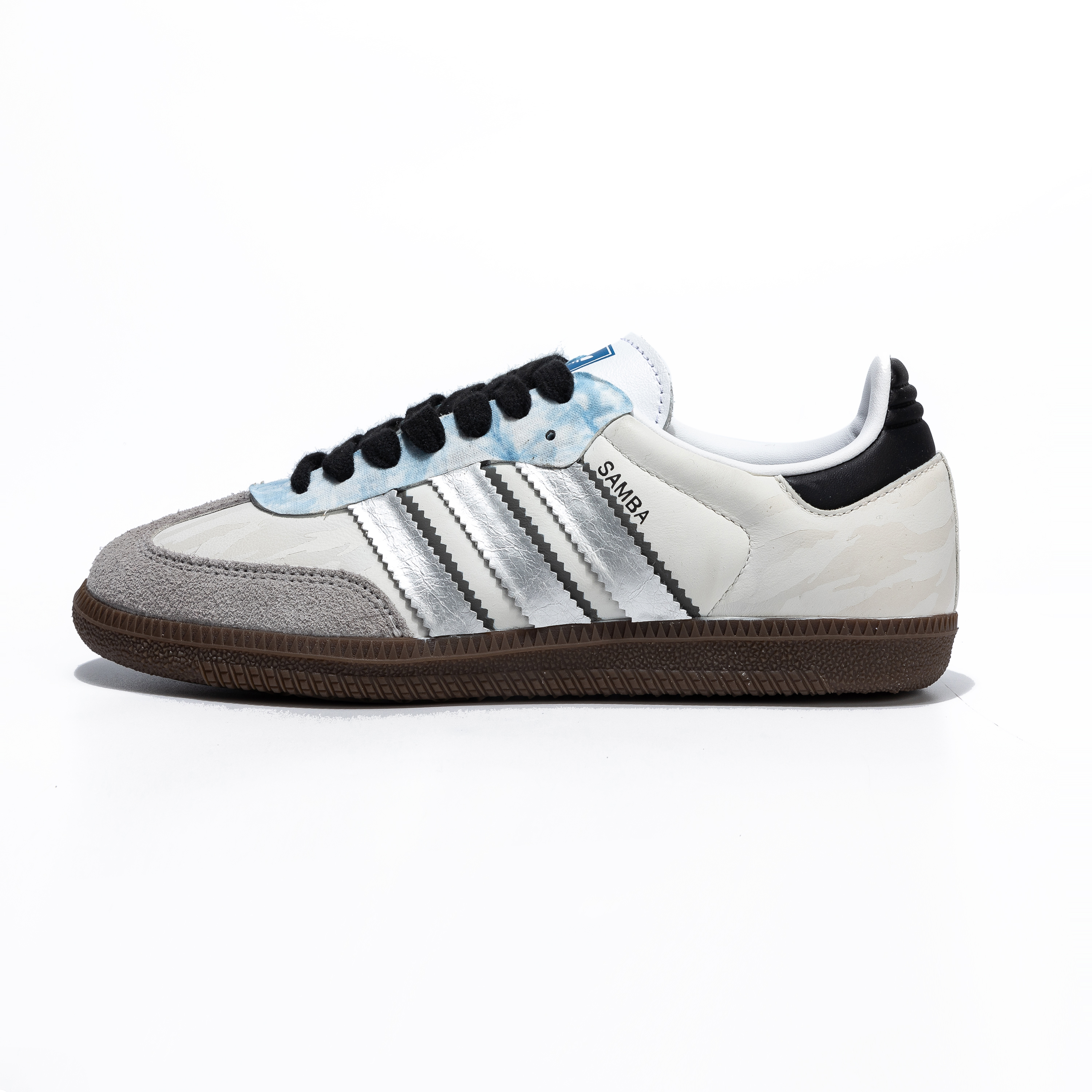 [Custom Shoes] adidas Originals Samba 'Gray Silver'