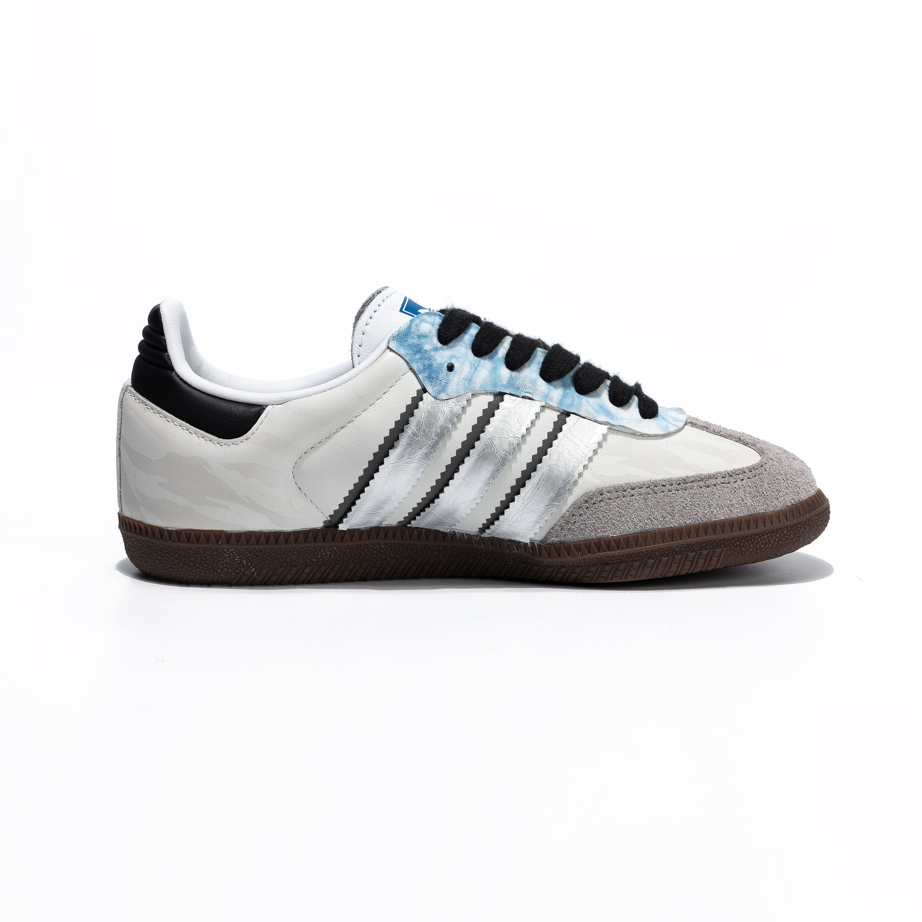 [Custom Shoes] adidas Originals Samba 'Gray Silver' 圖 2