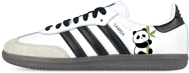 定制鞋款 阿迪达斯三叶草 Samba OG '国风熊猫' B75806(Team47-男女款熊猫竹) Buy 定制鞋款 阿迪达斯三叶草 Samba OG '国风熊猫' B75806(Team47-男女款熊猫竹)