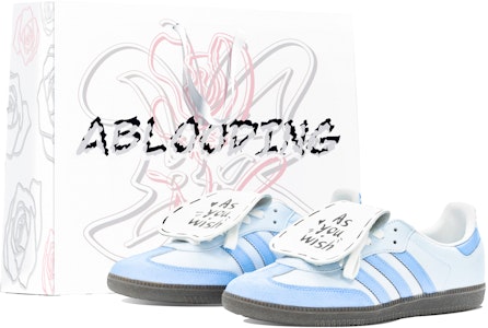 アディダス サンバ OG "ライトブルー フラグメンツ" (カスタム) IG1024(Team14-蓝色碎片S-Box) Buy アディダス サンバ OG "ライトブルー フラグメンツ" (カスタム) IG1024(Team14-蓝色碎片S-Box)