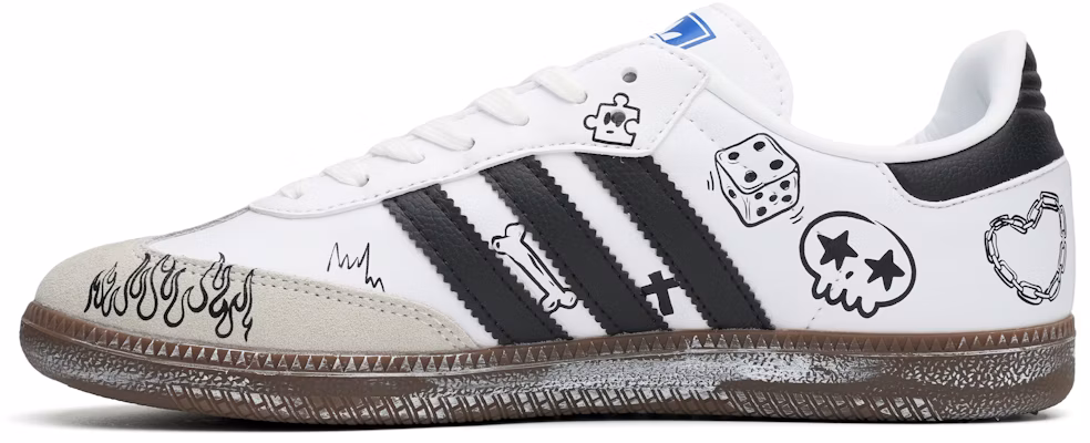 아디다스 삼바 OG '럭키 그래피티' (커스텀) B75806(Team35-幸运主题涂鸦) Lookbook 아디다스 삼바 OG '럭키 그래피티' (커스텀) B75806(Team35-幸运主题涂鸦)