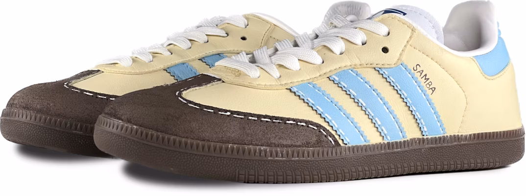 아디다스 오리지널 삼바 OG '용감한 푸딩맛 쿠키' B75806(Team83-布丁饼干) Lookbook 아디다스 오리지널 삼바 OG '용감한 푸딩맛 쿠키' B75806(Team83-布丁饼干)