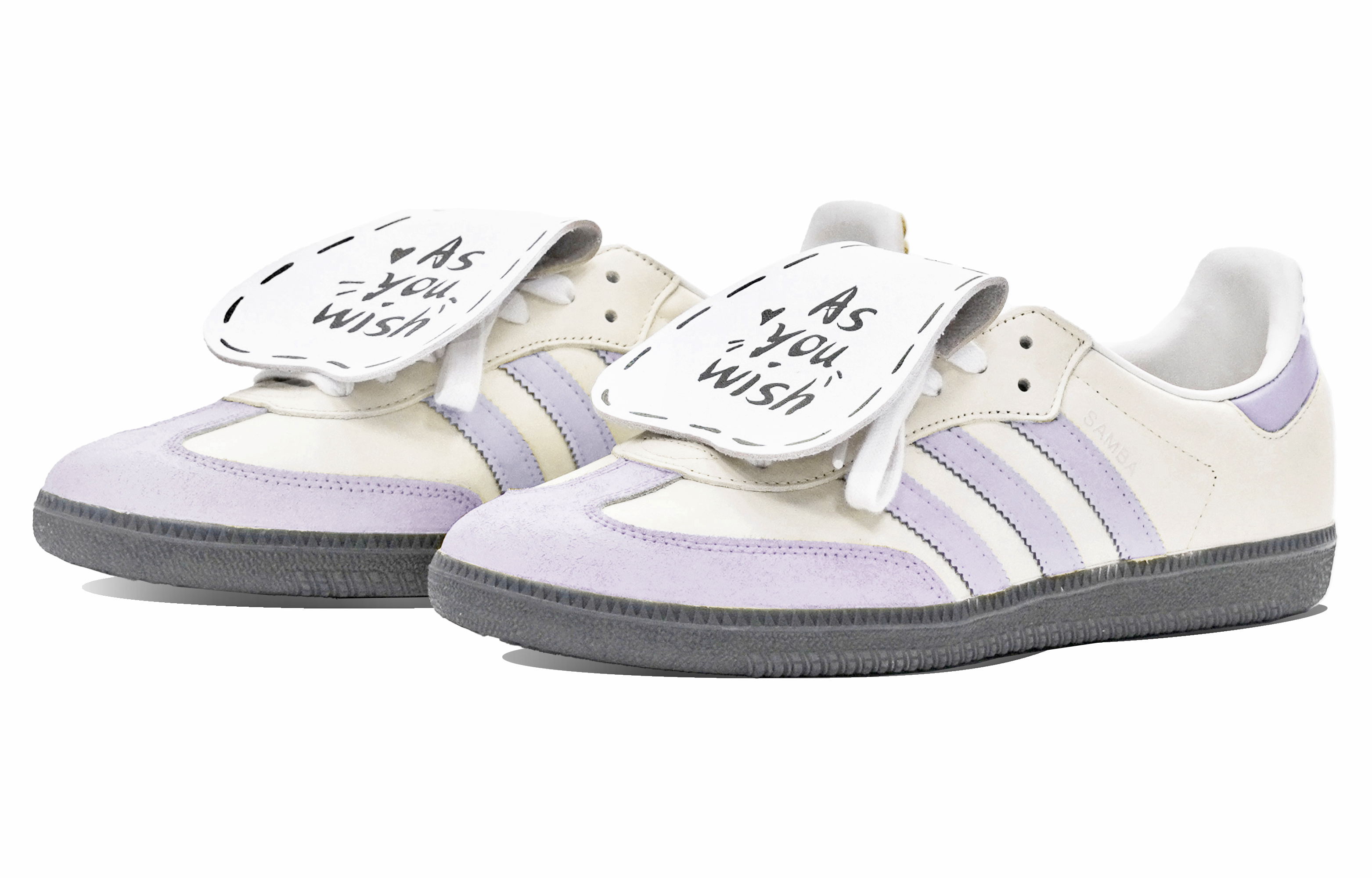 [Custom Shoes] adidas Originals Samba 'Osmanthus Taro - Light Purple' 圖 4