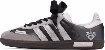 Order 【訂製球鞋】 adidas originals SAMBA OG 熊貓惡作劇 摩登薇境 灰色系 芭蕾 防滑耐磨 低筒 板鞋 男女同款 黑灰