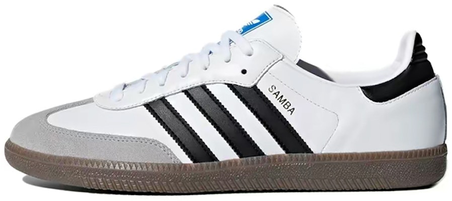 아디다스 삼바 OG '판다 장난 브라운 퍼플 화이트' (커스텀) B75806(TeamH-男女款抄网S-BOX) 1