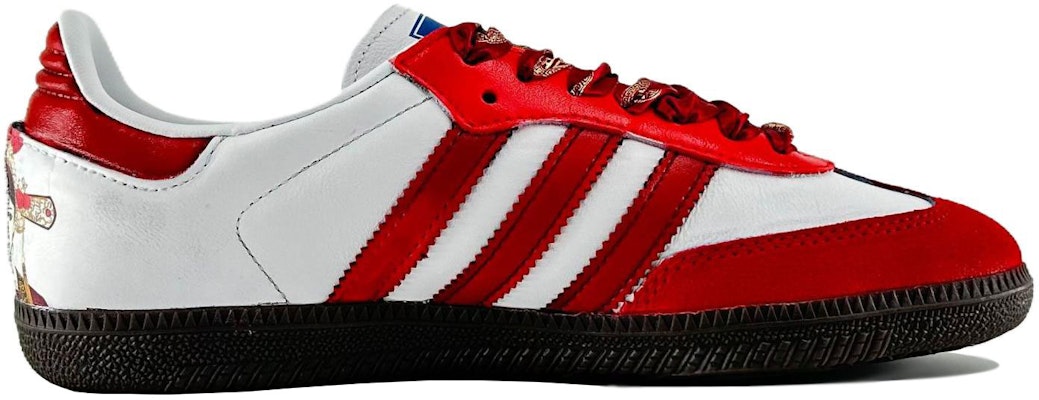 아디다스 삼바 OG '새해 행운 레드' (Adidas Samba OG 'Saehae Haengun Red') B75806(Team205-五福临门) Lookbook 아디다스 삼바 OG '새해 행운 레드' (Adidas Samba OG 'Saehae Haengun Red') B75806(Team205-五福临门)