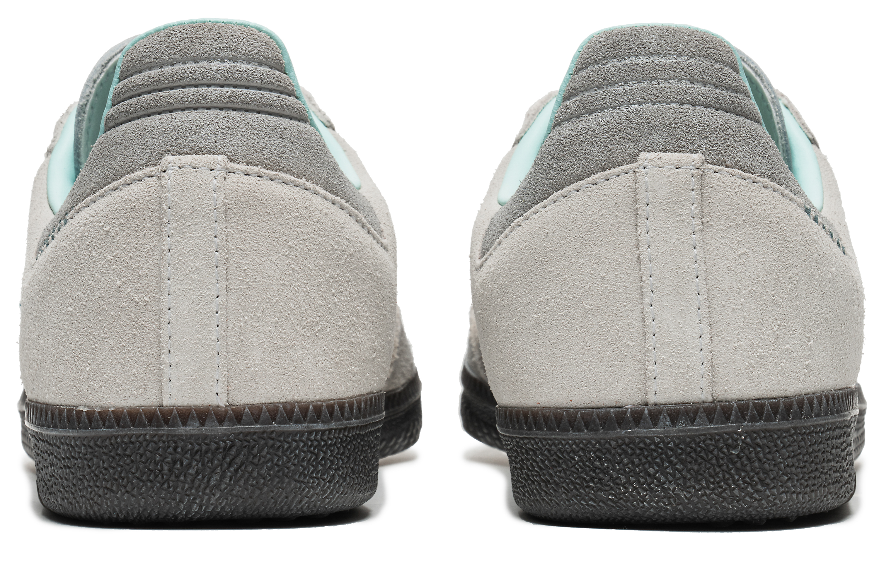 Shop 【訂製球鞋】adidas originals Samba OG 英倫復古 海鹽牛奶 防滑減震 低筒 板鞋 男女同款 灰色