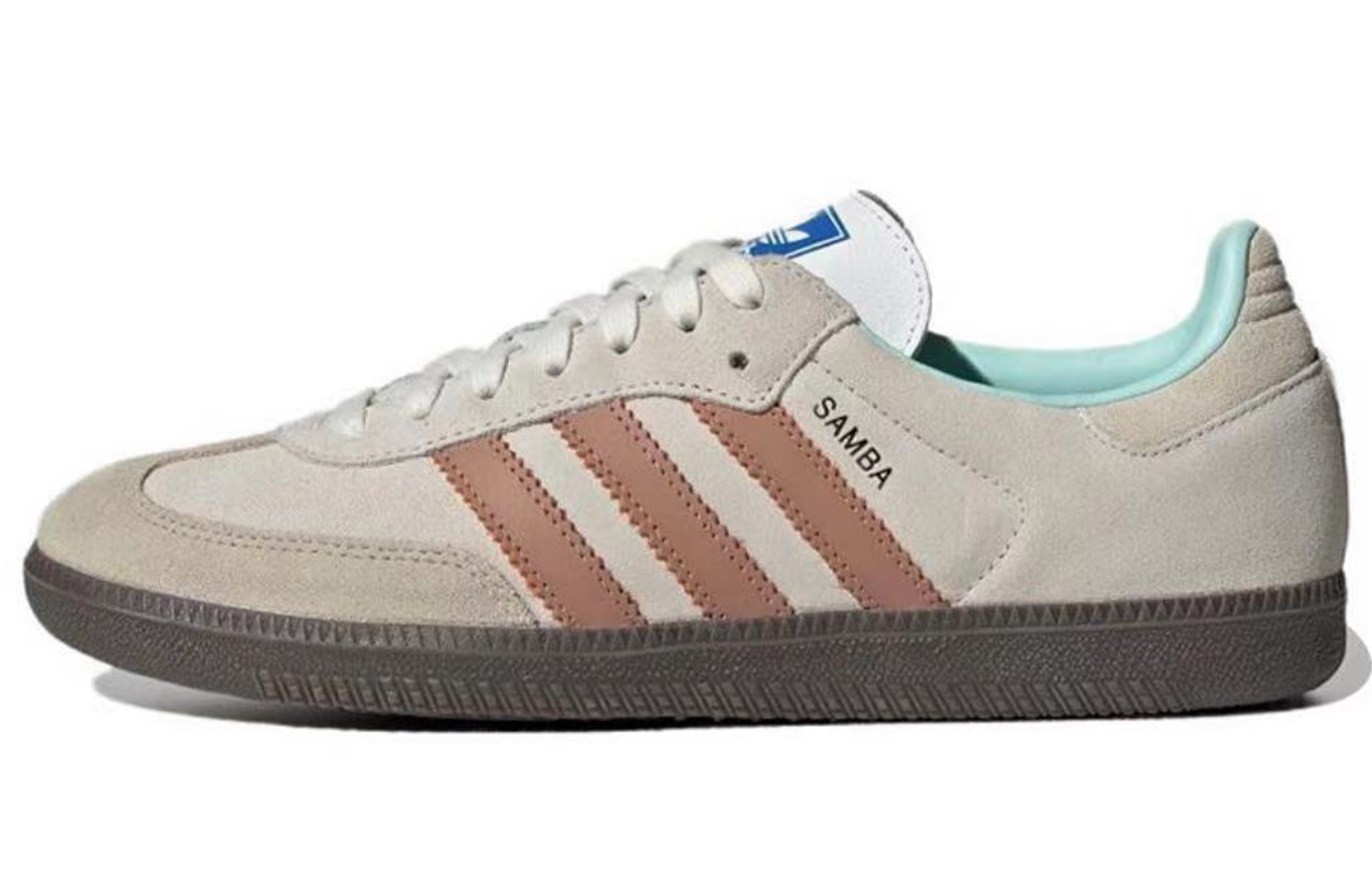Details for 【訂製球鞋】adidas originals Samba OG 英倫復古 海鹽牛奶 防滑減震 低筒 板鞋 男女同款 灰色