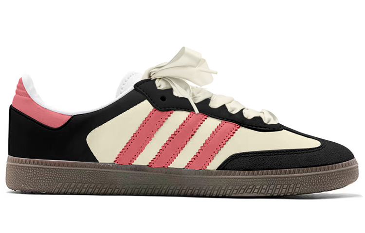 Lookbook [Kasut Custom] adidas Originals Samba OG 'Shibuya Gyaru Merah Jambu Hitam' B75806(TeamY-男女款涩谷辣妹粉黑)