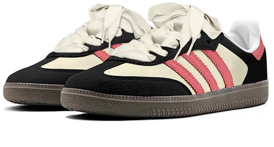 아디다스 삼바 OG '시부야 걸 핑크 블랙' 커스텀 슈즈 B75806(TeamY-男女款涩谷辣妹粉黑) Shop 아디다스 삼바 OG '시부야 걸 핑크 블랙' 커스텀 슈즈 B75806(TeamY-男女款涩谷辣妹粉黑)