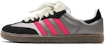 Order 아디다스 삼바 OG '실버 블랙 핑크' 커스텀 슈즈 B75806(TeamY-男女款复古辣妹银黑粉)
