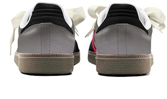 カスタム Samba OG シルバー/黒/ピンク (Adidas) B75806(TeamY-男女款复古辣妹银黑粉) Purchase カスタム Samba OG シルバー/黒/ピンク (Adidas) B75806(TeamY-男女款复古辣妹银黑粉)