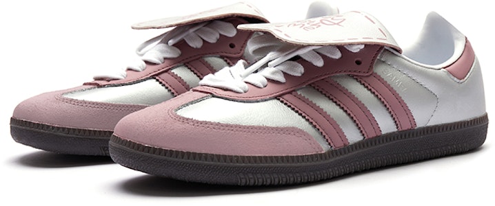 아디다스 삼바 OG '실버 핑크' 커스텀 슈즈 IG1024(Team15-纯爱芯片) Lookbook 아디다스 삼바 OG '실버 핑크' 커스텀 슈즈 IG1024(Team15-纯爱芯片)
