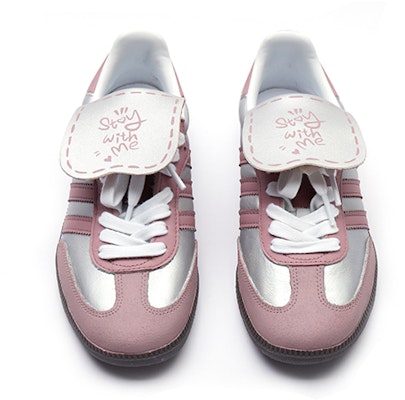 아디다스 삼바 OG '실버 핑크' 커스텀 슈즈 IG1024(Team15-纯爱芯片) Shop 아디다스 삼바 OG '실버 핑크' 커스텀 슈즈 IG1024(Team15-纯爱芯片)