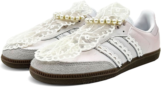 カスタム Samba OG "シルバーホワイト" (adidas Originals) B75806(Team92-男女同款爱丽丝) Shop カスタム Samba OG "シルバーホワイト" (adidas Originals) B75806(Team92-男女同款爱丽丝)