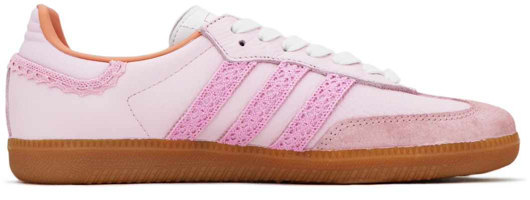 아디다스 오리지널 삼바 OG '베이퍼 핑크' 커스텀 슈즈 IG5932(Team17-甜心芭比明信片) Lookbook 아디다스 오리지널 삼바 OG '베이퍼 핑크' 커스텀 슈즈 IG5932(Team17-甜心芭比明信片)