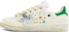 Buy 【客製化球鞋】 adidas originals StanSmith 星圖軌跡 復古 時尚 亮片 鑲鑽 減震防滑 低筒 板鞋 男女款 白綠