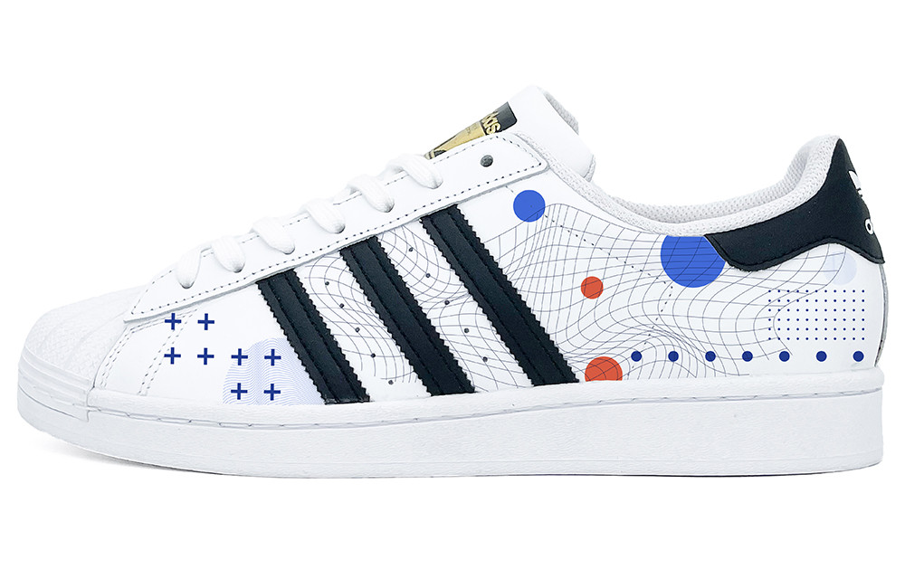 Buy [Zapatillas Personalizadas] adidas Originals Superstar 'Lunares Ácidos Rojo-Azul' EG4958(Team2-酸性波点)