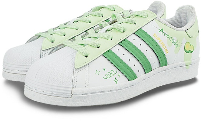 아디다스 오리지널 슈퍼스타 '아보카도' (맞춤 제작) EG4958(Team58-青春牛油果) Lookbook 아디다스 오리지널 슈퍼스타 '아보카도' (맞춤 제작) EG4958(Team58-青春牛油果)