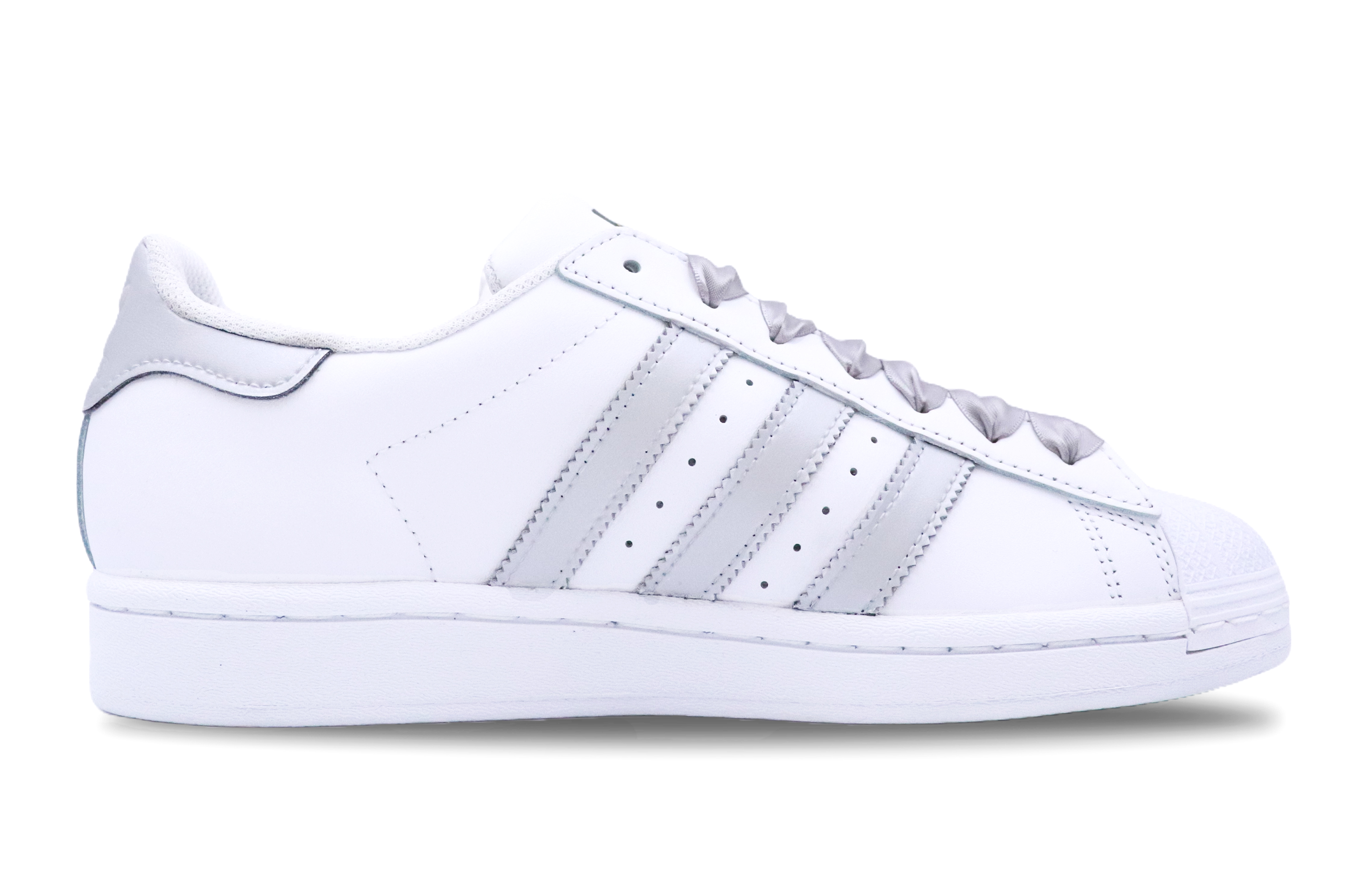 Lookbook [定制鞋款] 阿迪达斯三叶草 Superstar '芭蕾银白' EG4958(team253-芭蕾舞曲)