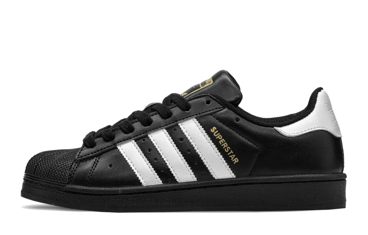 [Custom Shoes] adidas Originals Superstar 'Black Silver' 圖 2