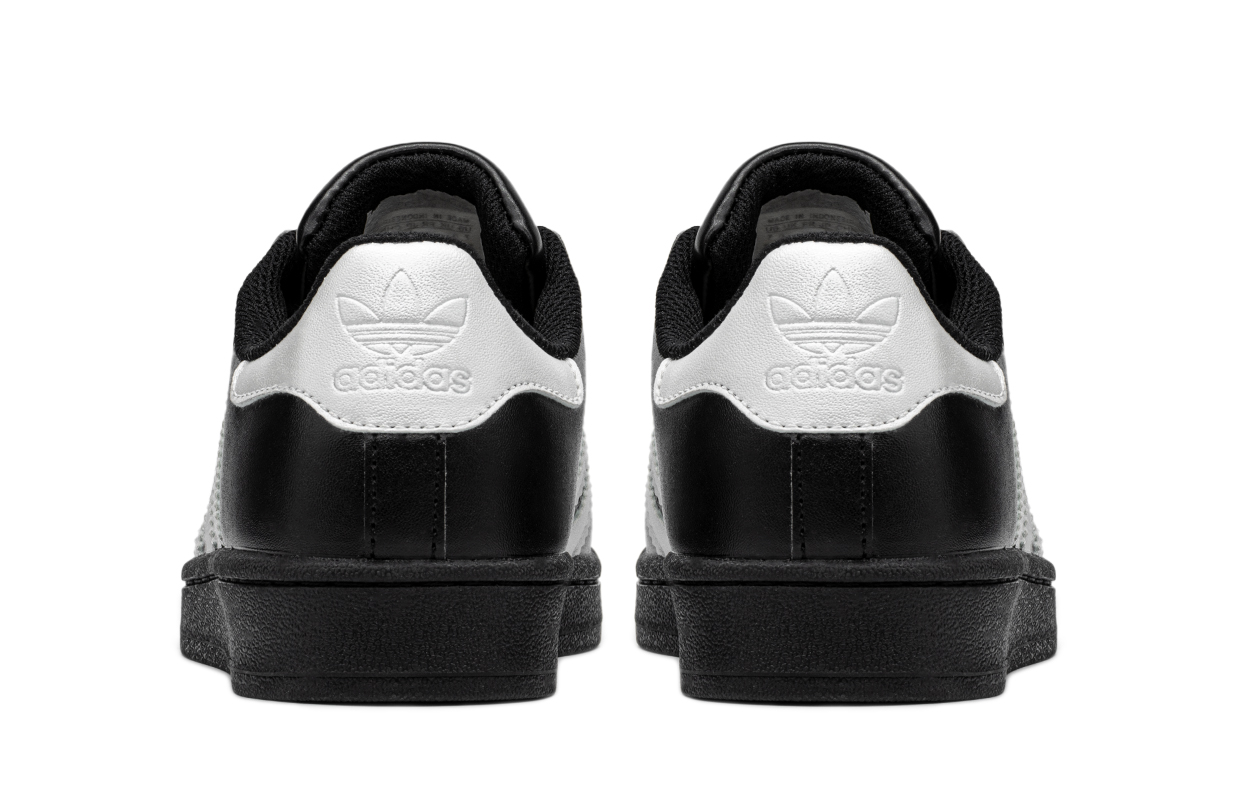 [Custom Shoes] adidas Originals Superstar 'Black Silver' 圖 5