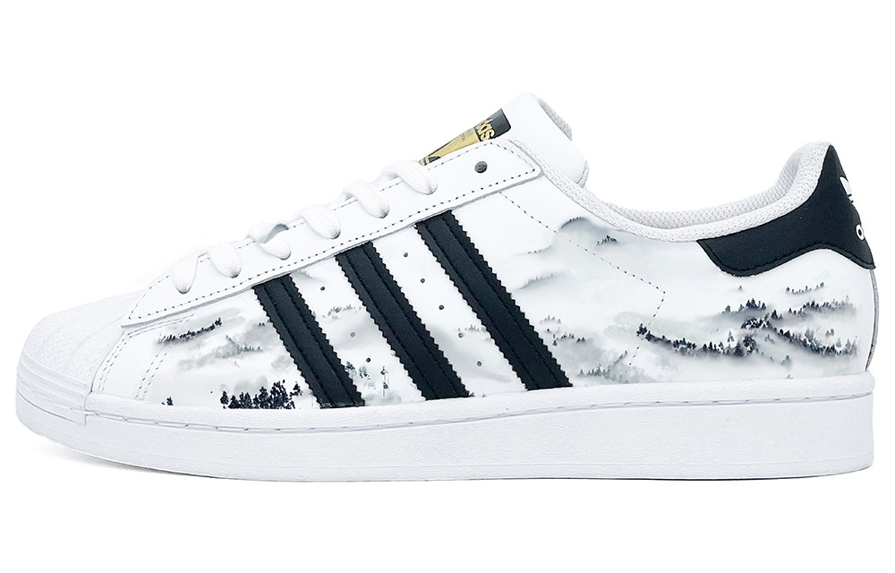 [Custom Shoes] adidas Originals Superstar 'Black Wanli Xuepiao'