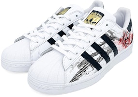 아디다스 슈퍼스타 '블러드 스컬' (검/빨) EG4958(Team2-血色骷髅) Lookbook 아디다스 슈퍼스타 '블러드 스컬' (검/빨) EG4958(Team2-血色骷髅)