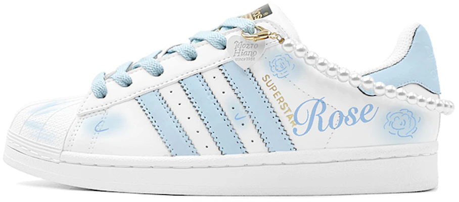 아디다스 오리지널 슈퍼스타 '블루 인챈트리스' 맞춤형 신발 EG4958(TeamS2-珍珠玫瑰S-BOX) Order 아디다스 오리지널 슈퍼스타 '블루 인챈트리스' 맞춤형 신발 EG4958(TeamS2-珍珠玫瑰S-BOX)