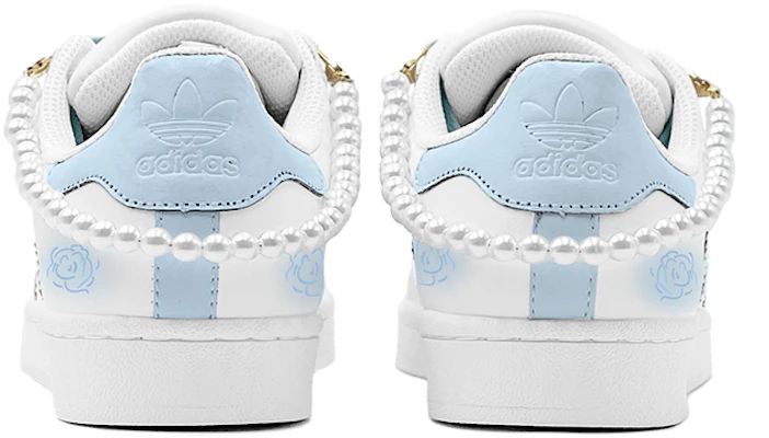 아디다스 오리지널 슈퍼스타 '블루 인챈트리스' 맞춤형 신발 EG4958(TeamS2-珍珠玫瑰S-BOX) Purchase 아디다스 오리지널 슈퍼스타 '블루 인챈트리스' 맞춤형 신발 EG4958(TeamS2-珍珠玫瑰S-BOX)