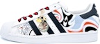 Buy 아디다스 오리지널 슈퍼스타 '푸른 묵화' 커스텀 슈즈 EG4958(Team2-国潮水墨脸谱)