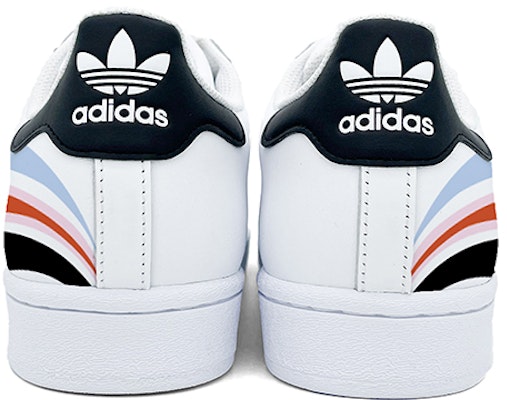 아디다스 오리지널 슈퍼스타 '푸른 묵화' 커스텀 슈즈 EG4958(Team2-国潮水墨脸谱) Purchase 아디다스 오리지널 슈퍼스타 '푸른 묵화' 커스텀 슈즈 EG4958(Team2-国潮水墨脸谱)